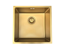 Køkkenvask messing 440 x 440 mm